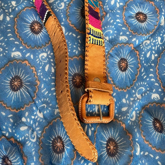 Vintage Colorful Belt made in Guatemala EUC - Picture 5 of 12